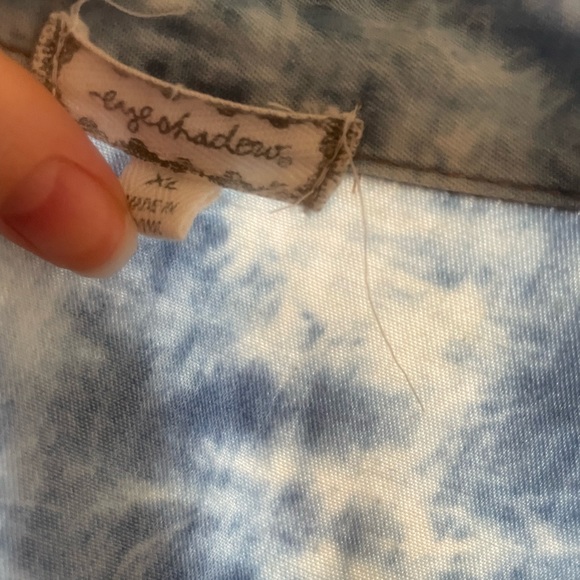 Acid-Wash Denim Button Down - Picture 3 of 3